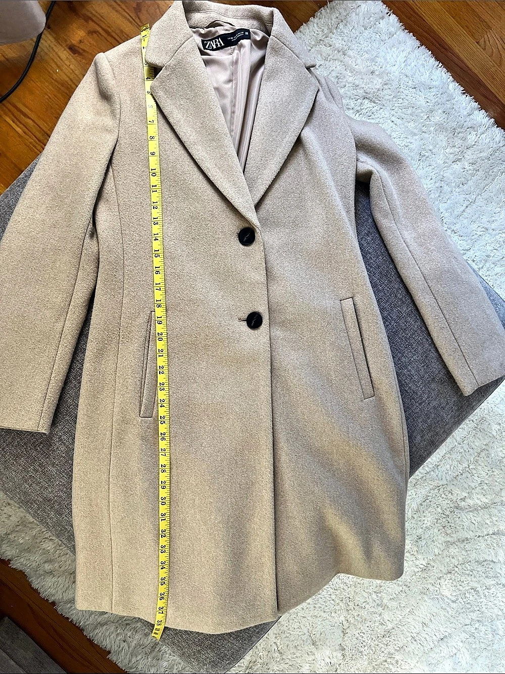 Zara Beige Blazer Size XS Like New